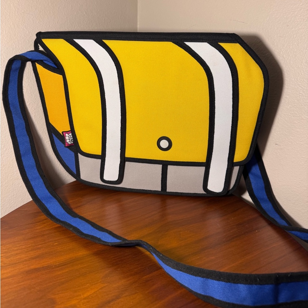 JumpFromPaper 2-D Comic Cartoon Bag